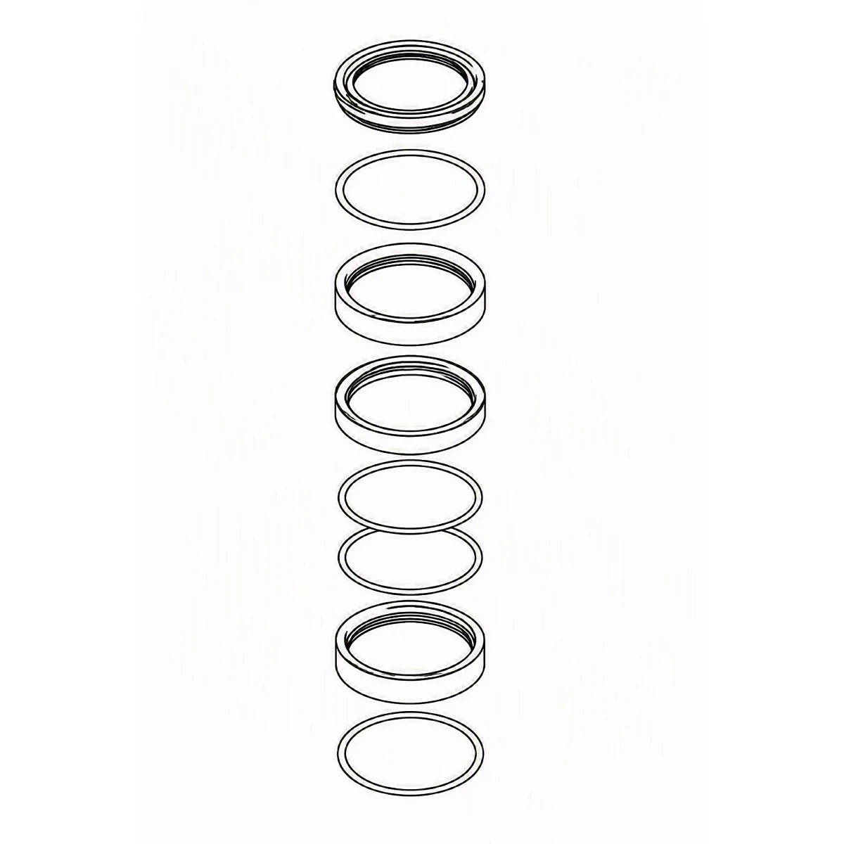 AL165199 - Reparo Cilindro Hidráulico Trator John Deere